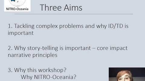 Background to June 17 2020 NITRO-Oceania workshop  (Gabriele Bammer)