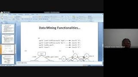 Data Mining Functionalities