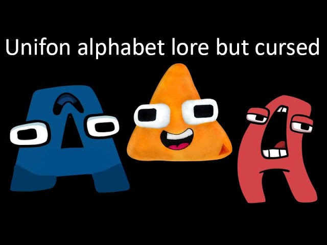 Whole unifon alphabet lore part 1 (credits to @ChrisMcLean101 ) 