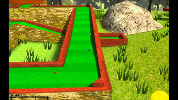 Multi Player Unity 3D Mini Golf Test 1