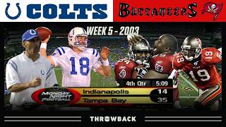 2003 Indianapolis Colts at Tampa