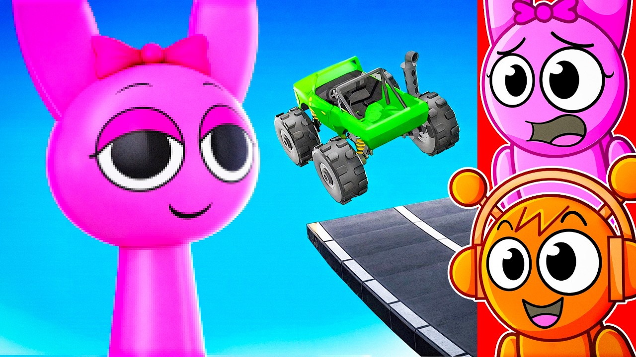 CARS vs PINKI in Teardown!