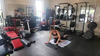 Fitness Image Results Video Workout: Whole Body 090524. Mobility Pole, Dbells & Mat