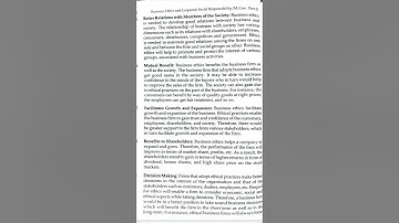 business ethic and corporate social responsibility|| m.com semester part 1|| page 0 to20.