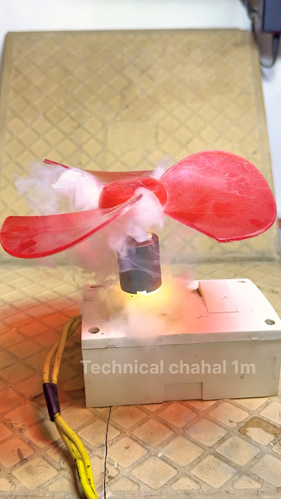 ⚡️crazy experiment 12v motor vs 220 electricity #experiment #electrical #science