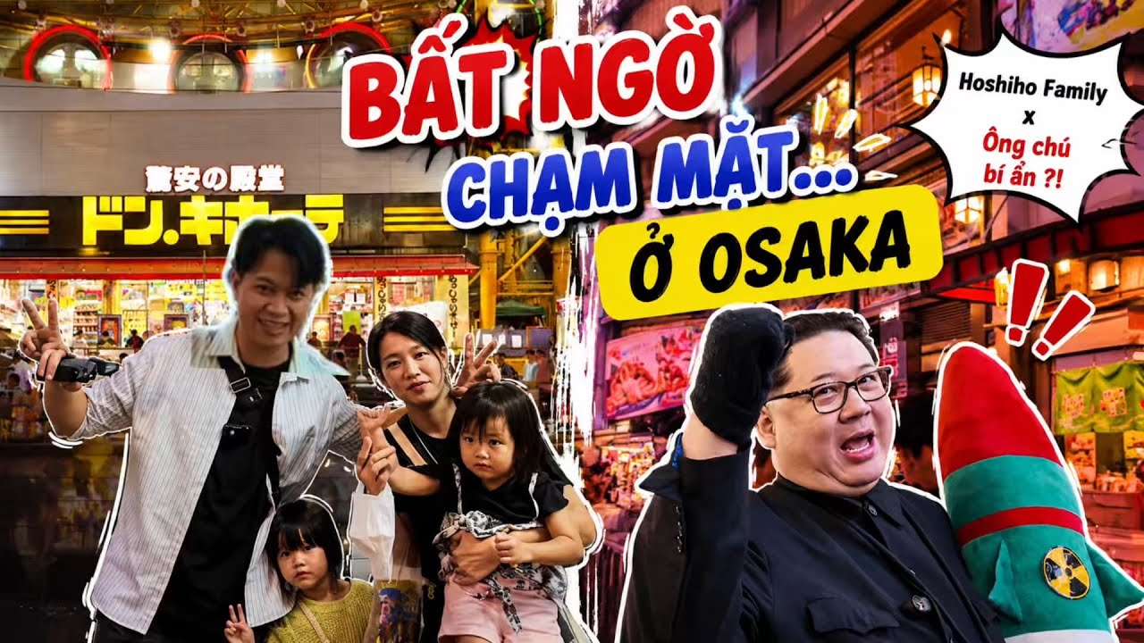 HOSHIHO | Không Thể Tin Nổi Chạm Mặt Ông Kim Giữa Lòng Osaka