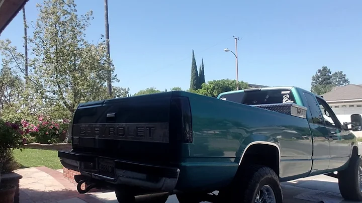 1997 Chevy Silverado 2500 5.7 Flowmaster Super 10 No Cats