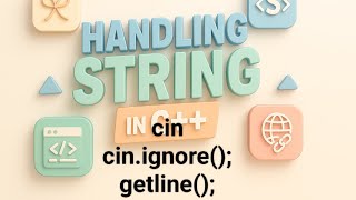 C++ String Input Output | String Input with Space