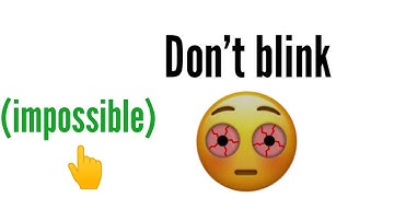 Try not to blink challenge (Nearly Impossible) 😱😱😱