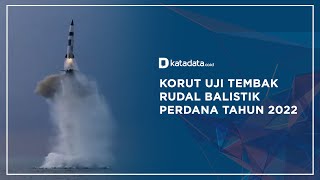 Korut Uji Tembak Rudal Balistik Perdana Tahun 2022 | Katadata Indonesia