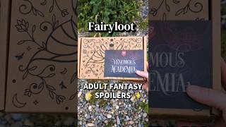 FairyLoot May Adult Fantasy #fairyloot #booktok #bookstagram #romantasy #books