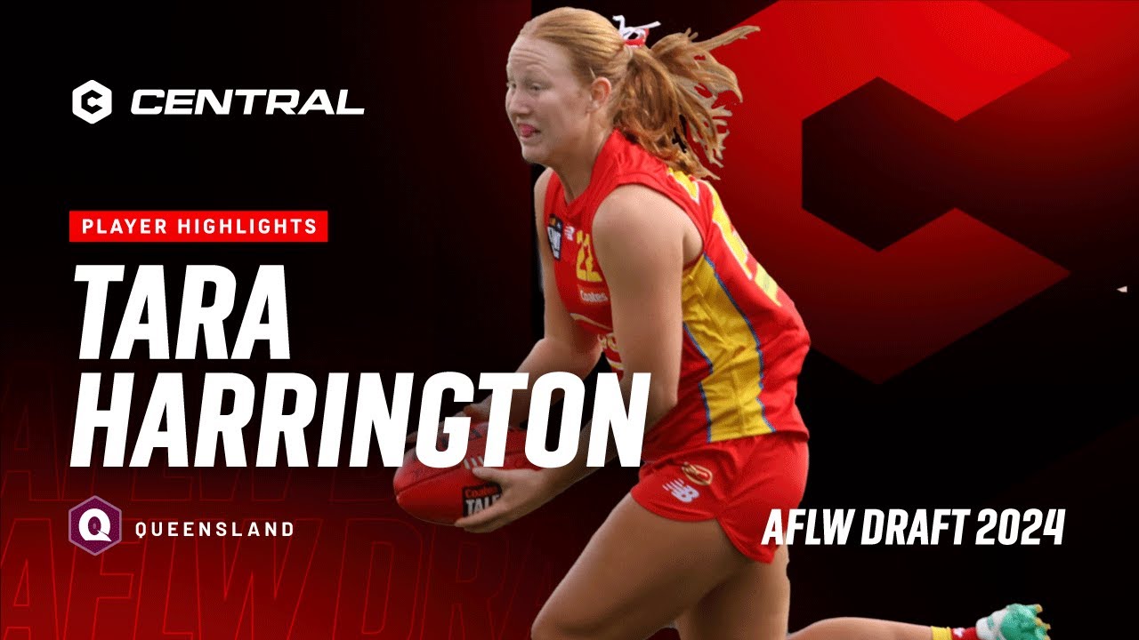 2024 AFLW Draft - Tara Harrington Player Highlights