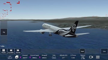 787 landing no flaps