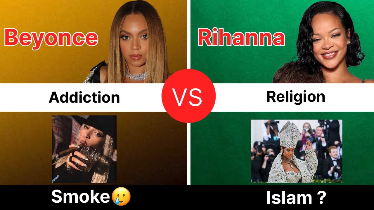 Comparison🩷: Beyonce vs Rihanna #beyonce #rihanna #beyoncé # ...