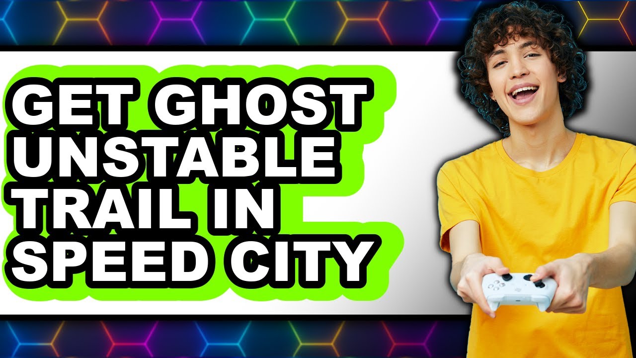 How to Get Ghost Unstable Trail in Speed City (UPDATED 2025)