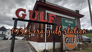 Step Inside This Time Capsule 1930s Era Gulf Gas Station