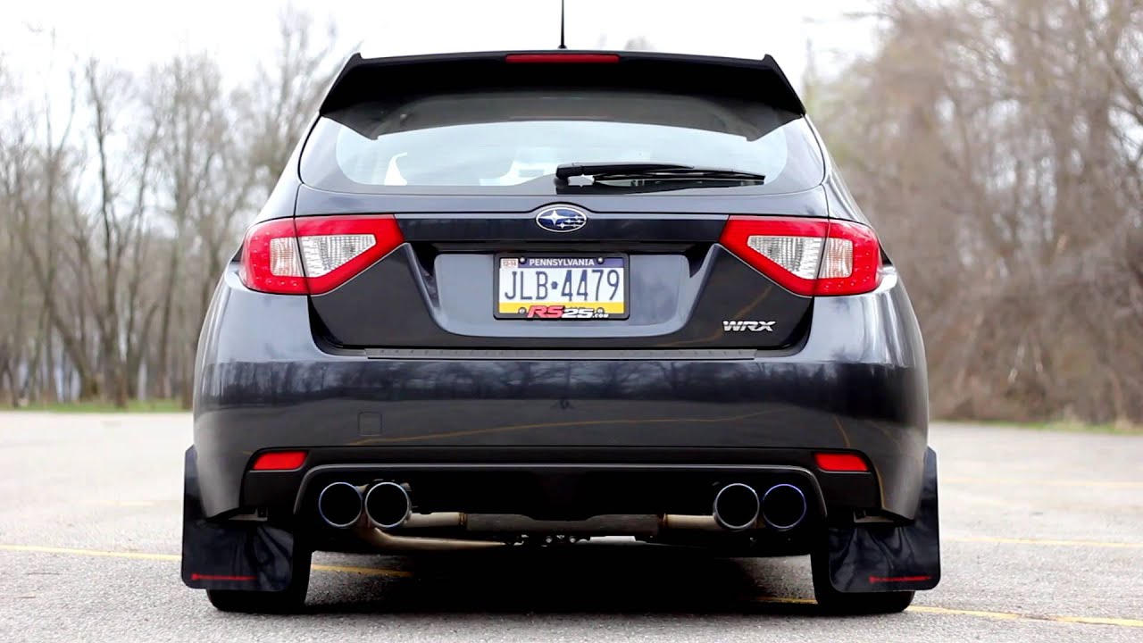 2014 WRX CNT Quad Tip Catback Exhaust with Turbosmart ...