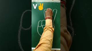 V Se Victory Hands Emojidrawingashortadayviral shorts art shortemojichallengevictoryemoji