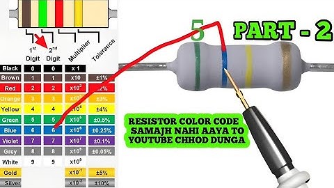 560k resistor color code // 330k ohm resistor