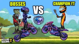 HILL CLIMB RACING 2 - BEATING TWO BOSS LEVELS WITH SUPER BIKE WALKTHROUGH GAMEPLAY 🤩🤩🤩 screenshot 2