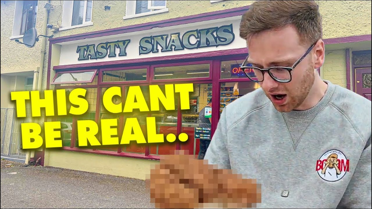 I Tried The LARGEST Chicken Burger In IRELAND 