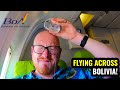 Flying across BOLIVIA with BOLIVIANA DE AVIACIÓN (BOA)! 767 Business Class