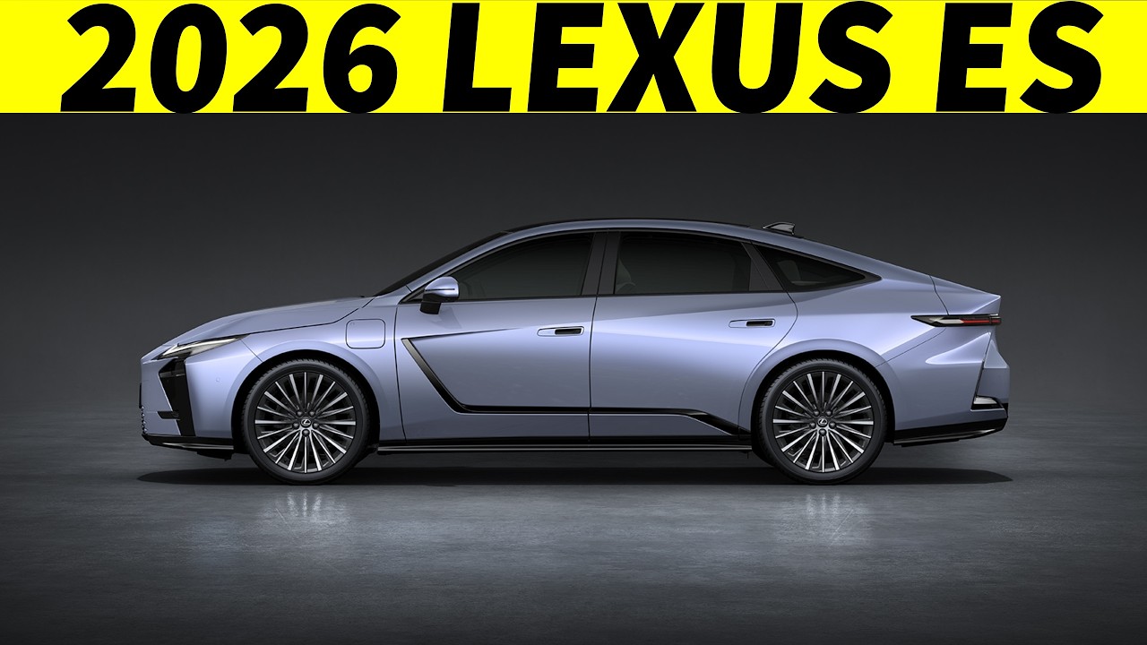 All-New 2026 Lexus ES REVEALED - Breaking from tradition. - YouTube