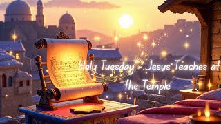 Holy Tuesday | Jesus Teaches at the Temple | Bible Stories for Kids | Kids for Jesus screenshot 5
