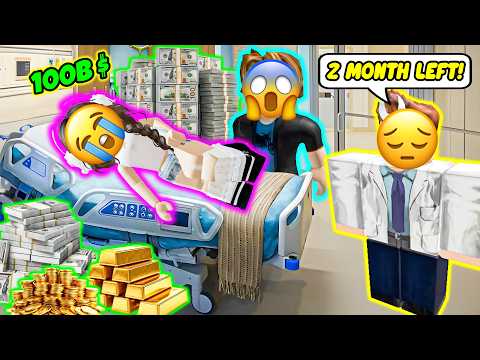 💎 I BECAME A MILLIONAIRE BUT I ONLY HAD 2 MONTHS LEFT ⏳ #roblox #robloxstory