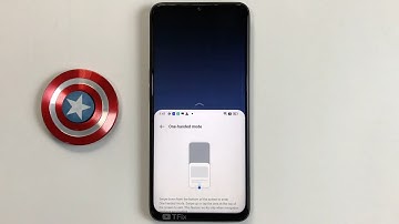 One handed mode on OPPO A57 Android 12