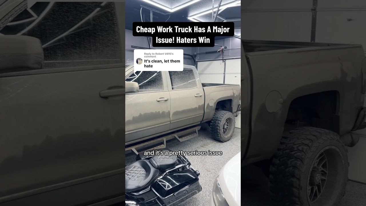 CHEAP Work Truck Has It's First MAJOR ISSUE! (Worst Time To Happen) 