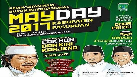 Cak Nun - HARI BURUH INTERNASIONAL 01 Mei 2017 Pandaan, Pasuruan [Full Part]