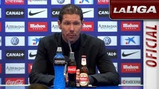 Rueda de Prensa de Simeone tras el Atlético de Madrid (1-0) Real Betis - HD