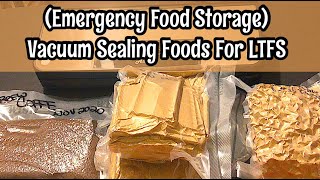 THE RIGHT WAY to Vacuum Seal Dry Foods Like PASTA, CORNMEAL, & COFFEE | EMERGENCY FOOD STORAGE