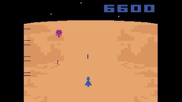 Spacechase Longplay (Atari 2600 Game) - Warning: Contains Flashing Lights