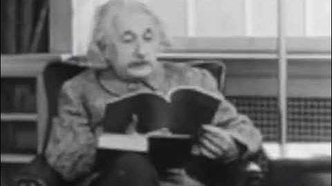 Albert Einstein: Archive Video