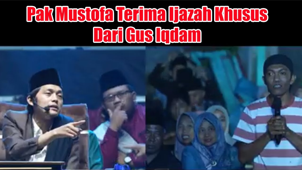 Rahasia Rezeki Mengalir Deras, Pak Mustofa Terima Ijazah Khusus Dari Gus Iqdam