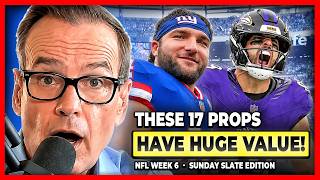 I Analyzed Every NFL Week 6 Game — Here’s 17 Props That I LOVE (as a Prop Betting Expert)