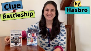 Clue and Battleship by Hasbro! | Gifting ideas for kids