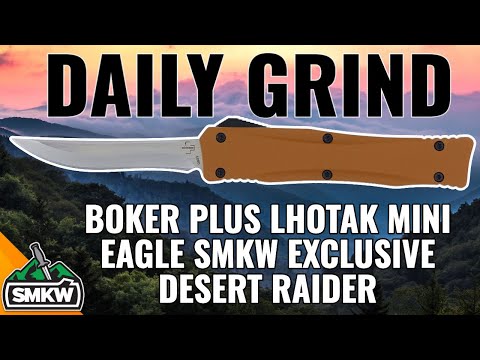 Boker Plus Lhotak Eagle Mini SMKW Exclusive Desert Raider