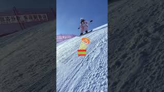 First challenge, fail or not? #challenge #skiing #fun #snowboard #successstory
