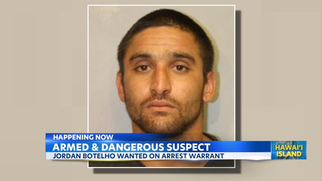 Big Island police searching for armed and dangerous suspect - YouTube