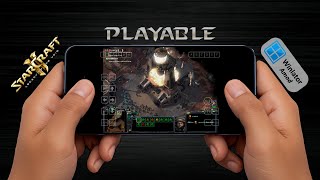 🔥StarCraft 2: The Trilogy On Mobile - Gameplay + Tutorial on Winlator 10.1 - Amod 2 Fix ไทย🔥