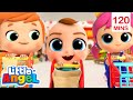 Healthy Supermarket Shopping with Baby John! | Little Angel | Kids Songs &amp; Nursery Rhymes