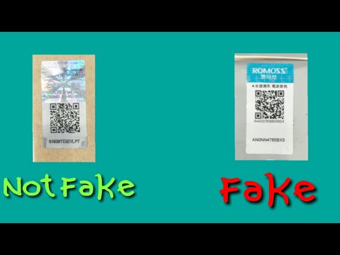 How to know if ROMOSS POWER BANK IS AUTHENTIC? 2020