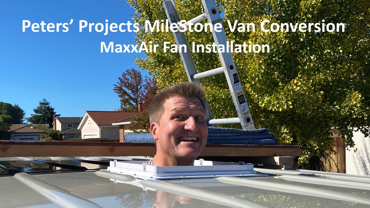 Maxxfan Installation MileStone Sprinter Van - MaxxFan Installation - YouTube
