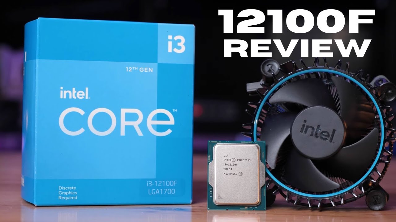 Intel i3 12100f Review - is it Worth £95? 6 Games Tested (GTA V