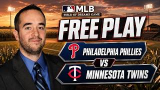 MLB Betting Picks Field of Dreams Game - Philadelphia Phillies vs Minnesota Twins Robert Ferringo