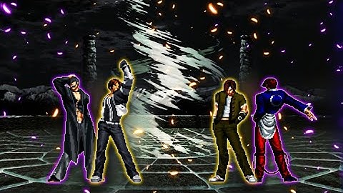 Kyo Kusanagi CT y Iori Yagami FEN VS Classic Kyo XIV y Classic Iori XIV [Request Match] KOF MUGEN