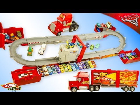 Le plus Grand Camion Mega Mack Transformable Disney Cars Flash McQueen Jouet Youtube Kids - YouTube